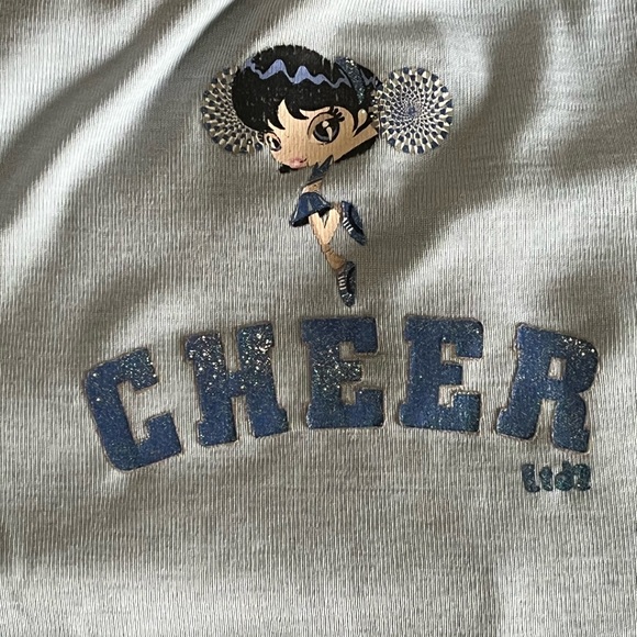 Limited Too 5/7 Juniors Cheer Pajama Tank - Picture 4 of 4